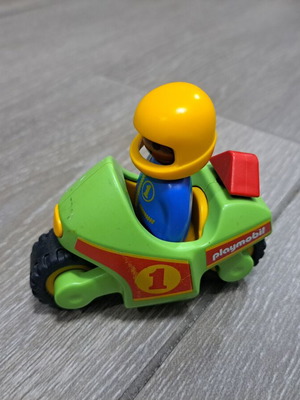 Playmobil 123 motorcycle like new