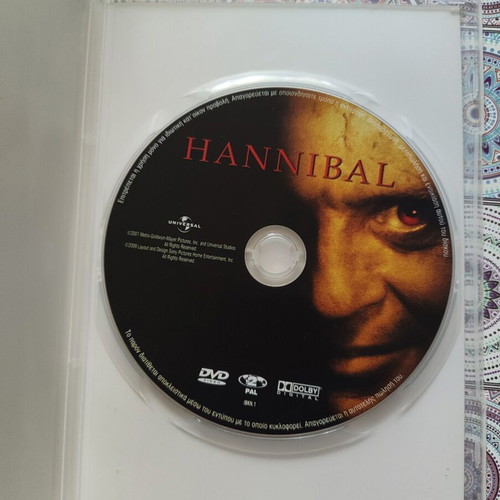 Hannibal DVD used with Greek subtitles