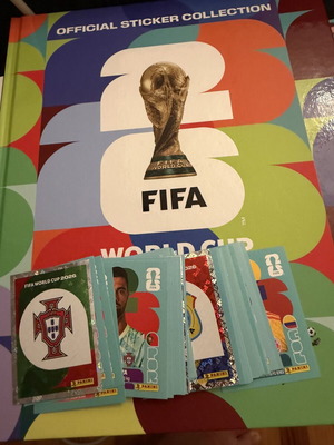 Αυτοκόλλητα Panini World Cup 2026 Όμιλος Κ καινούργια, 50 τεμάχια