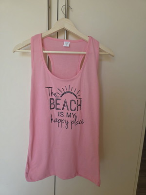 T-shirt new, size M, pink