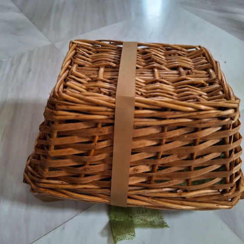 Wicker packaging basket like new for 1 or 2 wines