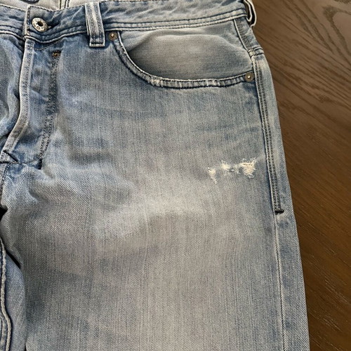 Diesel distressed jeans light blue size W32 used
