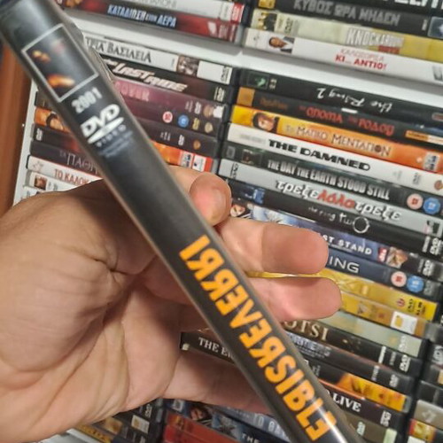 Irreversible DVD movie with subtitles, drama thriller