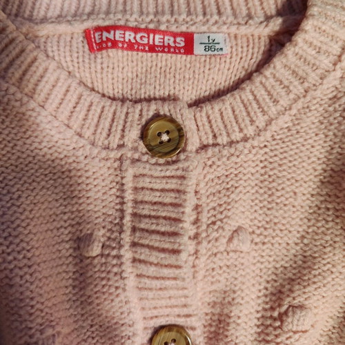 Energiers cardigan 86 cm like new, pink