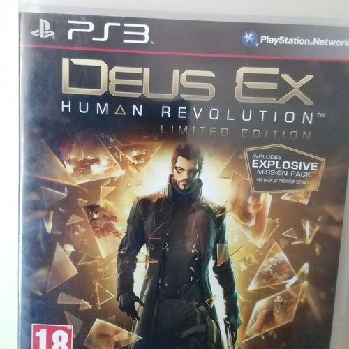 Deus Ex Human Revolution Limited Edition PS3 used