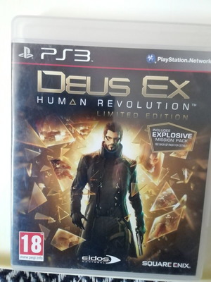 Deus Ex Human Revolution Limited Edition PS3 used