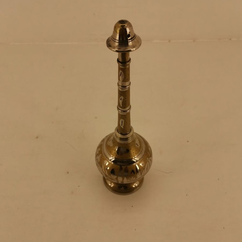 Small brass cologne sprayer, 1950s