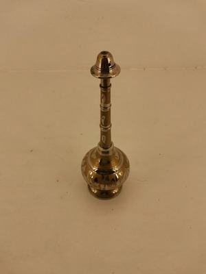 Small brass cologne sprayer, 1950s