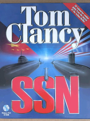 Tom Clancy SSN PC CD-ROM like new, Big Box