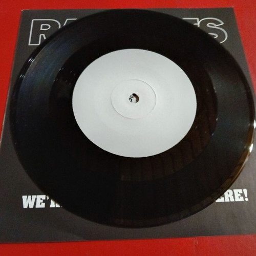 Ramones We're Getting Out of Here 7' punk record