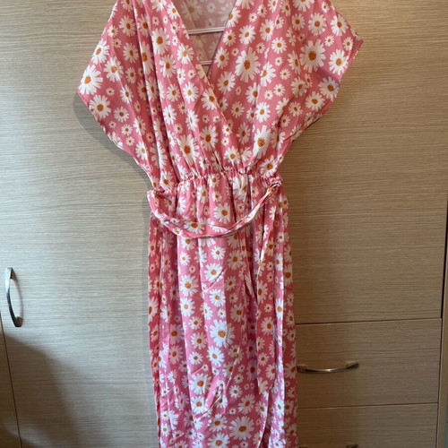 Summer cool casual dress comfortable like new S-L