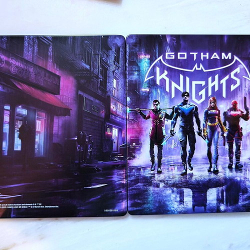 Gotham Knights Steelbook like new, official sleeve for Xbox