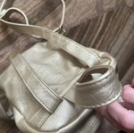 Backpack like new, gold color