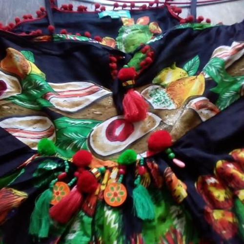 Blouse Giacomo Cinque Antica Sartoria Positano new, multicolor, free size XL