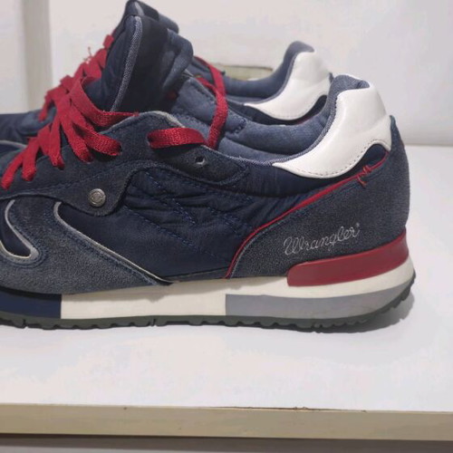 Wrangler men's sneakers used, navy blue, size 45
