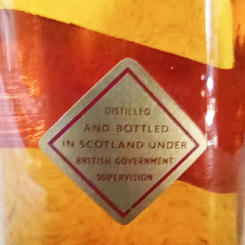 Johnnie Walker Red Label collectible bottle 1950s–60s