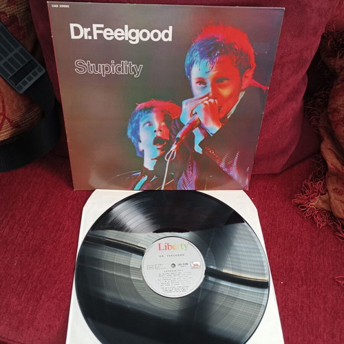 Dr. Feelgood Stupidity vinyl record, French pressing