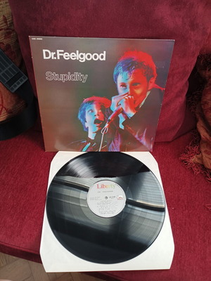 Dr. Feelgood Stupidity vinyl record, French pressing