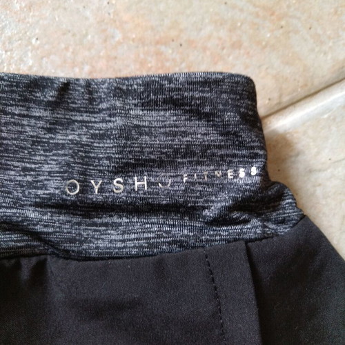 Oysho fitness athletic skirt with shorts like new, small, black