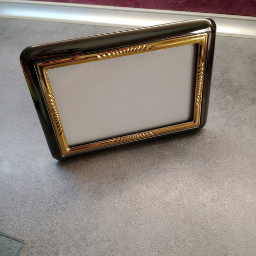 Photo frame black with gold color new