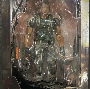 Chris Redfield 10” Resident Evil 5 Play Arts Kai Action Figure 2009