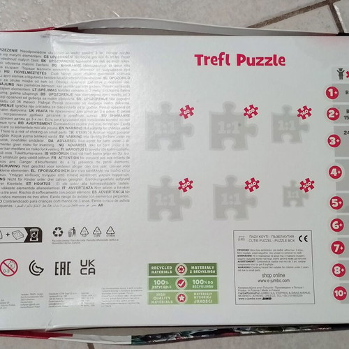 Spiderman & Heroes Puzzle 300 Pieces used with Marvel ruler