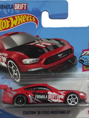 Hot Wheels Custom Ford Mustang GT Formula Drift used