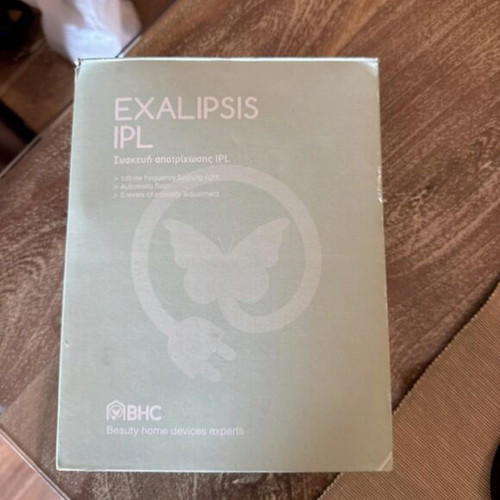 Exalipsis IPL hair removal device