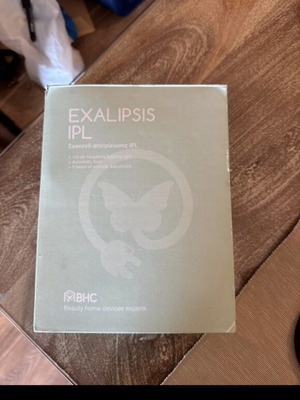 Exalipsis IPL hair removal device