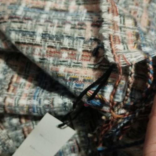 Wool Scarf new, soft multicolor tones