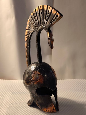 Bronze Greek Helmet decorative collectible replica
