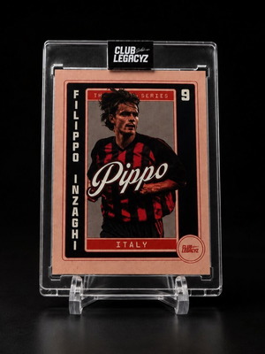 Filippo Inzaghi Club Legacyz Throwback Series numbered 196/200