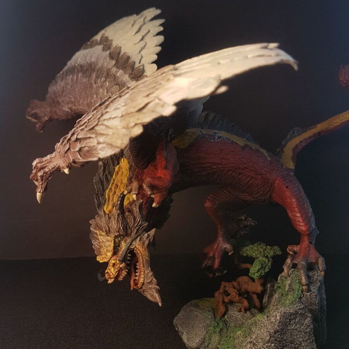 McFarlane Fire Clan Dragon Series 2 like new without box
