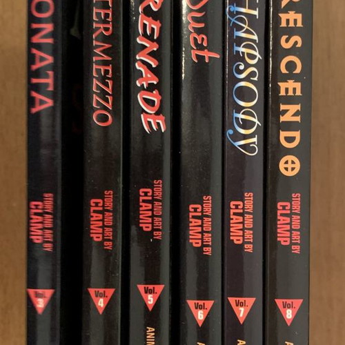 X 1999 Manga Volumes 3-8 new, first English edition