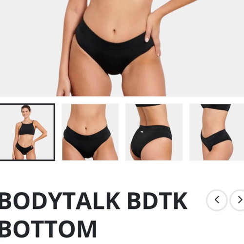 Bdtk swimsuit bottom like new, size M, black