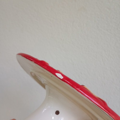 Christmas platter used with some peeling
