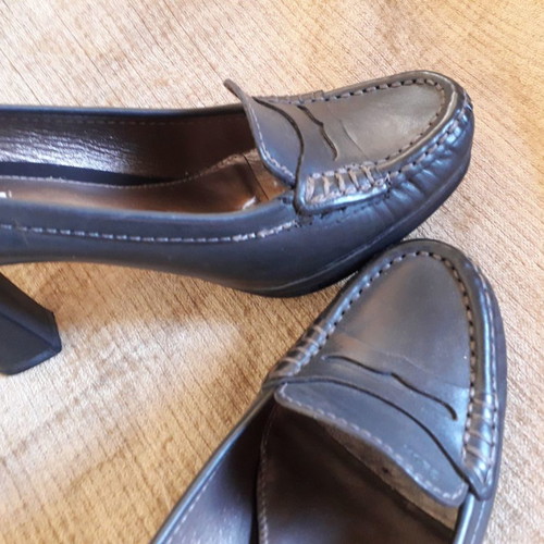Geox Respira No 36 pumps new, grey with 8-9 cm heel