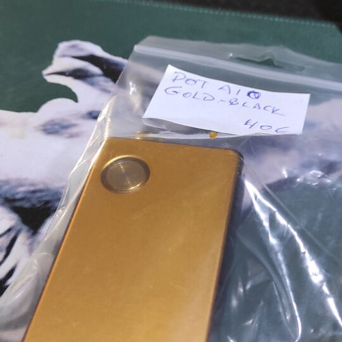 Dotmod AIO gold black used