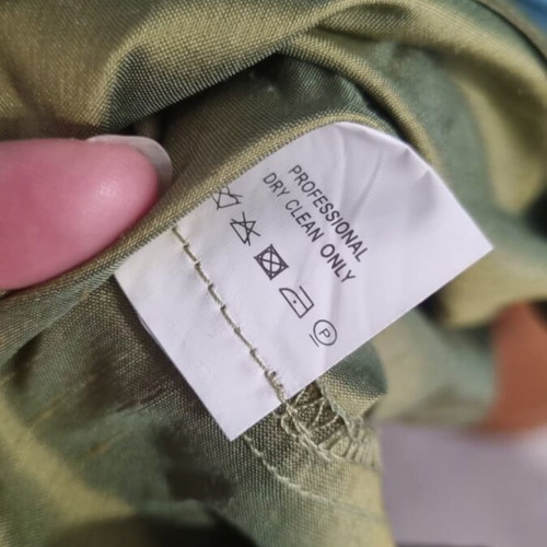Anna Riska silk dress and jacket like new, turquoise and gold