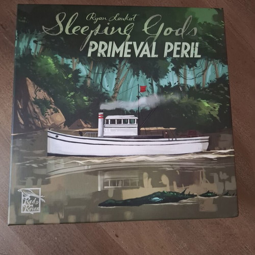Sleeping Gods Primeval Peril board game like new