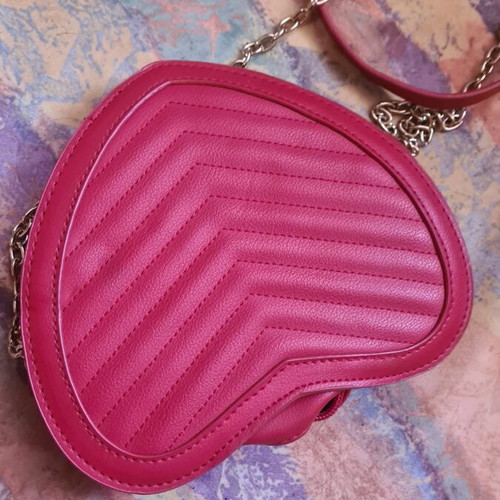 Bag with wallet like new, red