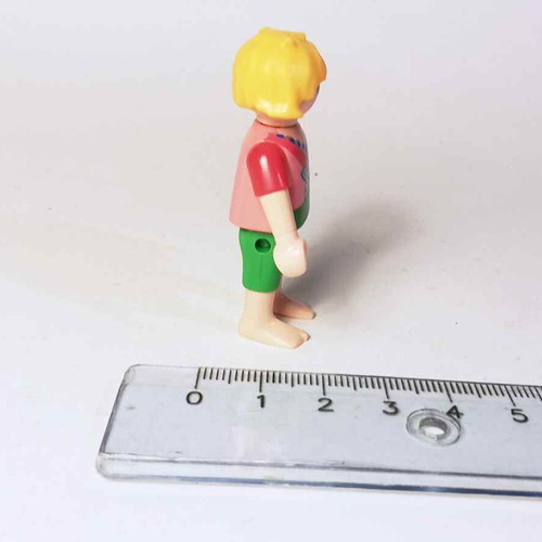 Playmobil figure used with scratches and marks