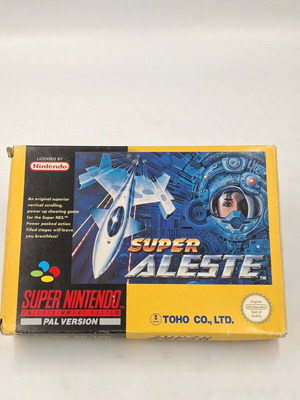 Super Aleste Super Nintendo μεταχειρισμένο παιχνίδι