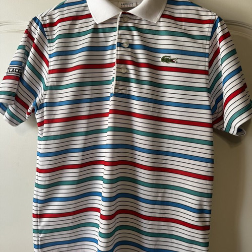 Lacoste polo shirt like new, size M, white