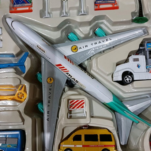 Vintage 90s Airport Play Set new
