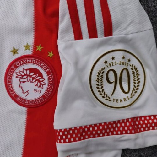 Olympiacos 90 Years Anniversary Home Jersey 2015/16 new, size S
