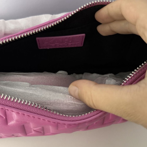 Karl Lagerfeld Pink Shoulder Bag new