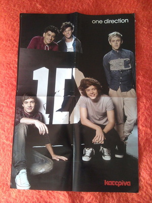 One Direction & Vampire Diaries poster like new