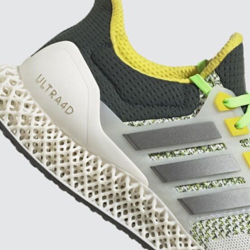 Ultra 4D Shoes Adidas used, size 46, cloud white multicolor