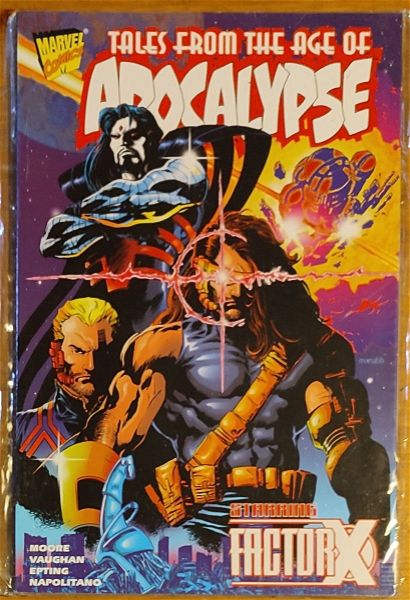  MARVEL COMICS xenoglossa TALES FROM THE AGE OF APOCALYPSE: SINISTER BLOODLINES